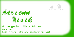 adrienn misik business card